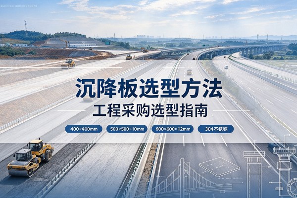 吴起沉降板选择方法