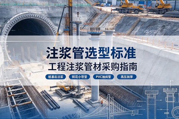 吴起注浆管选型标准