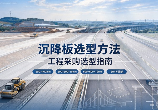 吴起沉降板选择方法