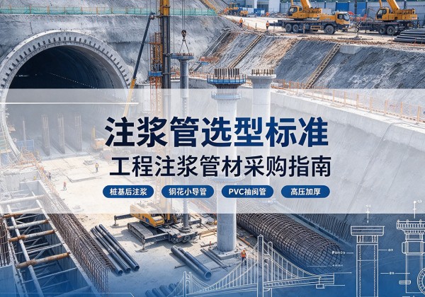 吴起注浆管选型标准